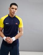 Ellesse Tennis Polo In Navy - Navy