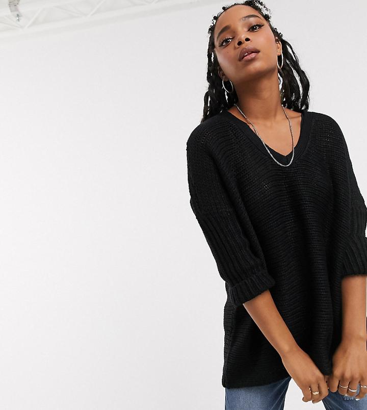 Noisy May Oversized V Neck Sweater