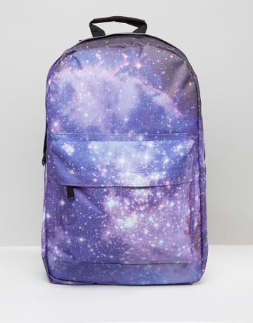 Spiral Galaxy Backpack - Purple