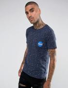 Alpha Industries Starry Print T-shirt Regular Fit In Navy - Navy