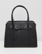 Asos Origami Bow Tote - Black