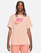 Nike Shrimp Swoosh T-shirt In Dusty Orange