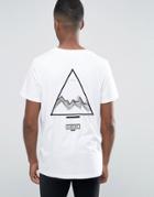 Jack & Jones Oversized T-shirt With Back Print - White