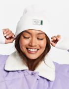 Herschel Supply Co. Eco Elmer Chunky Knit Beanie In Off White-neutral