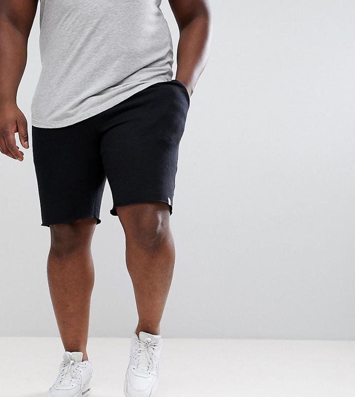 Jack & Jones Originals Plus Jersey Shorts - Black