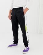 Champion Track Joggers With Side Stripe In Black - Black