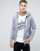 Esprit Zip Up Hoodie - Gray