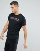 Jack & Jones Core Branded T-shirt - Black