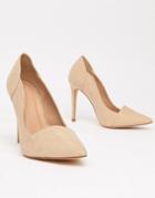 New Look Pointed Pumps - Beige