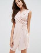 Wal G Wrap Dress - Pink