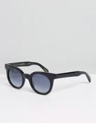 Raen Chunky Frame Sunglasses - Black