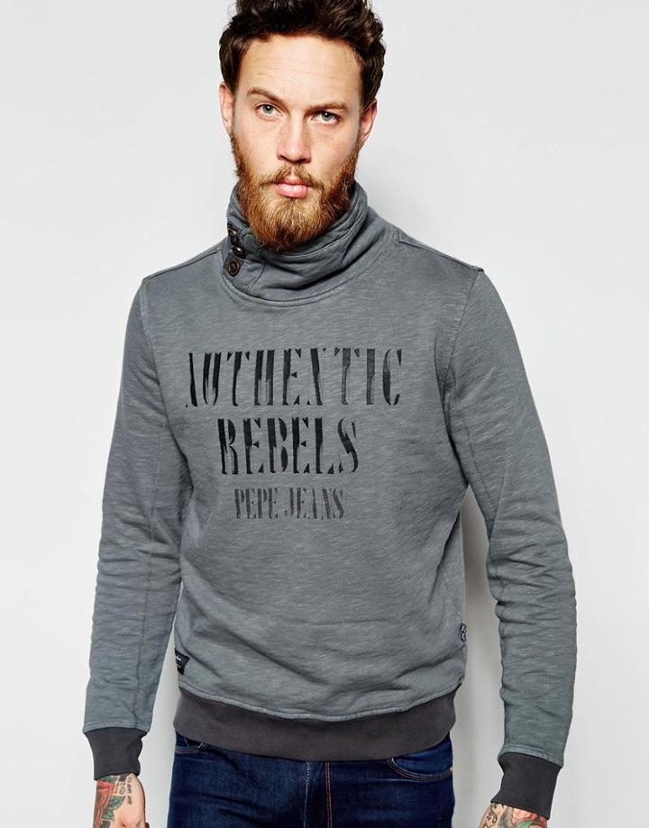 Pepe Felix Sweatshirt - Gray