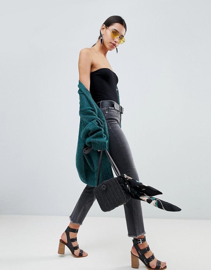 Boohoo Bandeau Body - Black