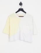 Abercrombie & Fitch Pride Capsule Cropped Color Block T-shirt In Multi