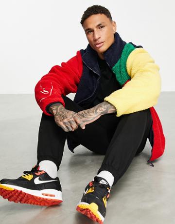 Karl Kani Signature Block Fleece In Multi