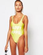 Private Party Happy Hippy Swimsuit - Yellow