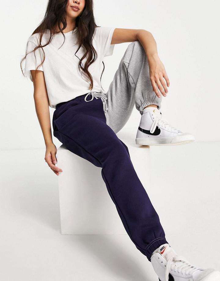 Daisy Street Relaxed Colour Block Sweatpants-multi