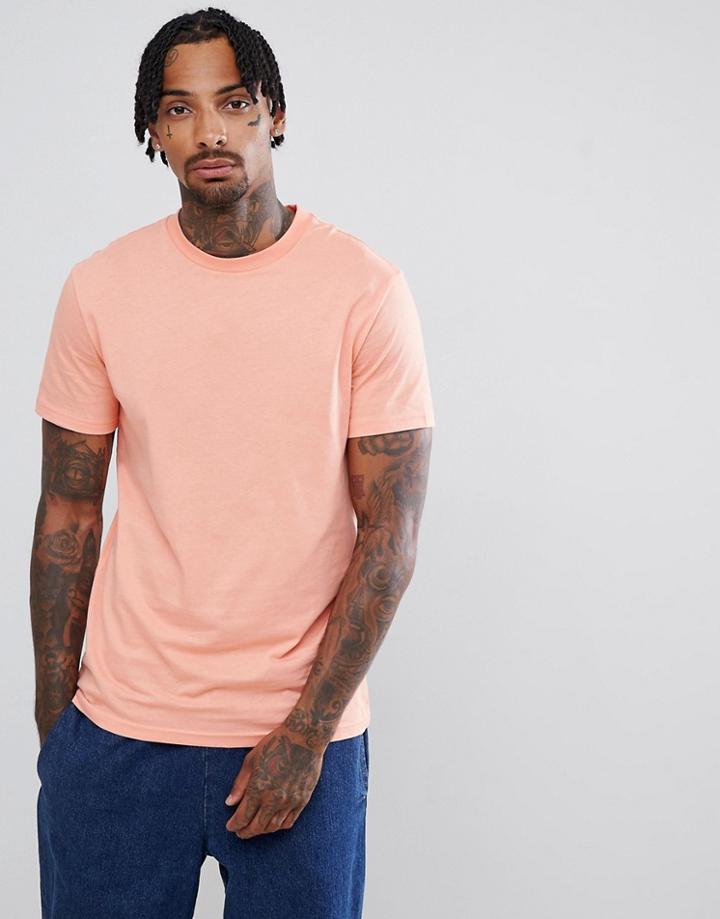 Weekday Alan T-shirt Pink