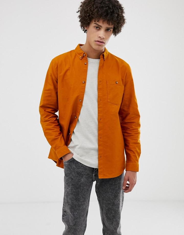 Weekday Bad Times Shirt - Orange