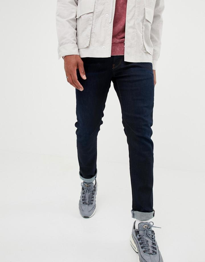 G-star D-staq Straight Jeans Dk Aged-blue