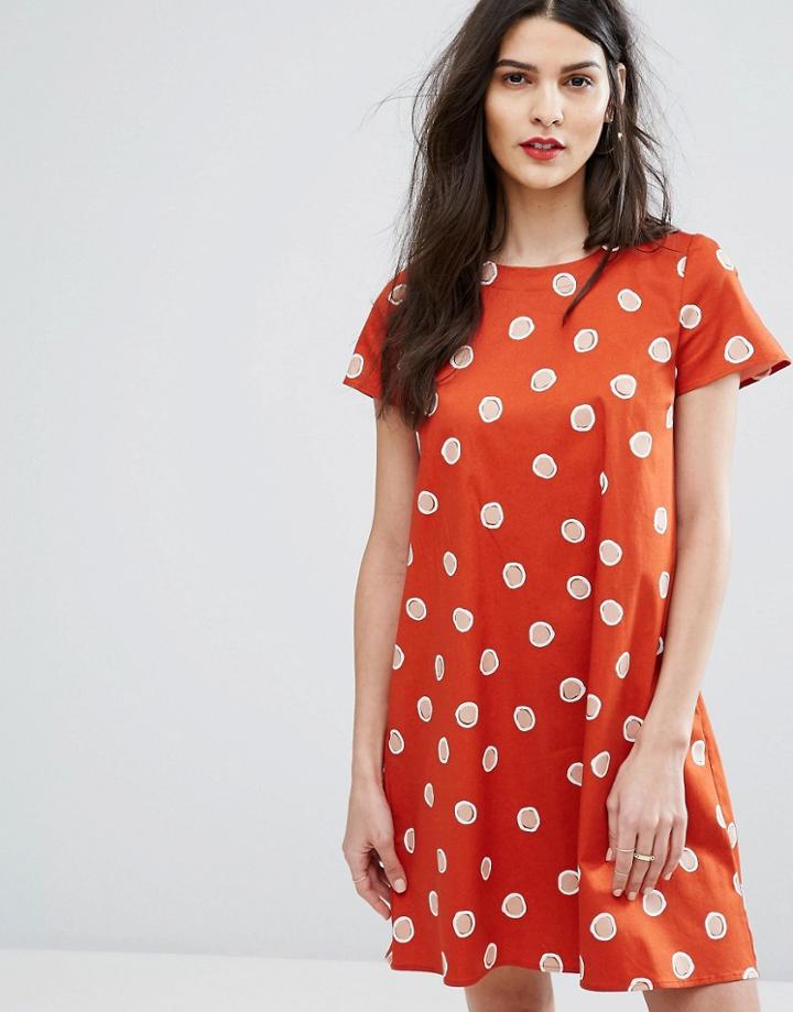 Max & Co Diploma Spot Dress - Multi