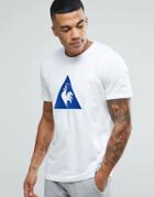 Le Coq Sportif Essential Flock T-shirt In White 1710445 - White