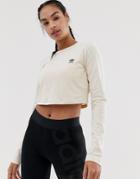 Adidas Originals Crop T-shirt - Beige