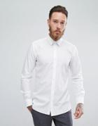 Hugo Extra Slim Fit Poplin Shirt In White - White