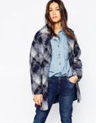 Pepe Jeans Tatller Checked Coat - 585