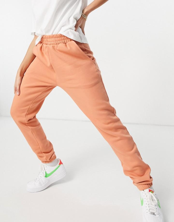 Chelsea Peers Lounge Sweatpants In Rust-brown