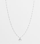 Kingsley Ryan Horn Necklace In Sterling Silver