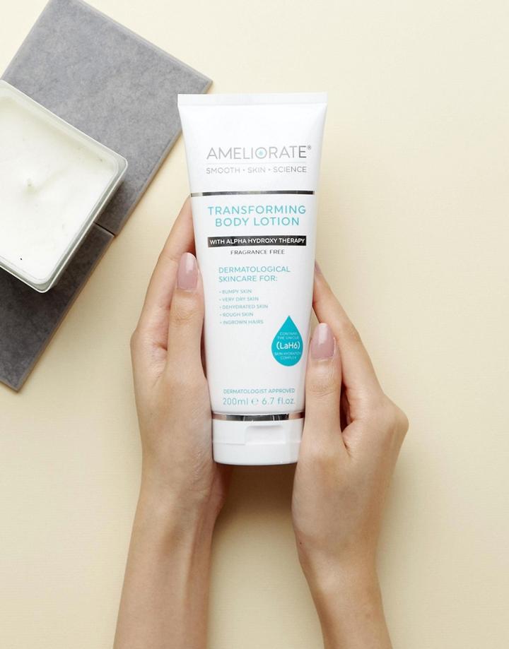 Ameliorate Transforming Body Lotion Fragrance Free 200ml - Clear