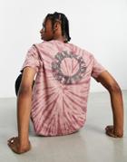 Billabong Abys T-shirt In Pink Tie Dye