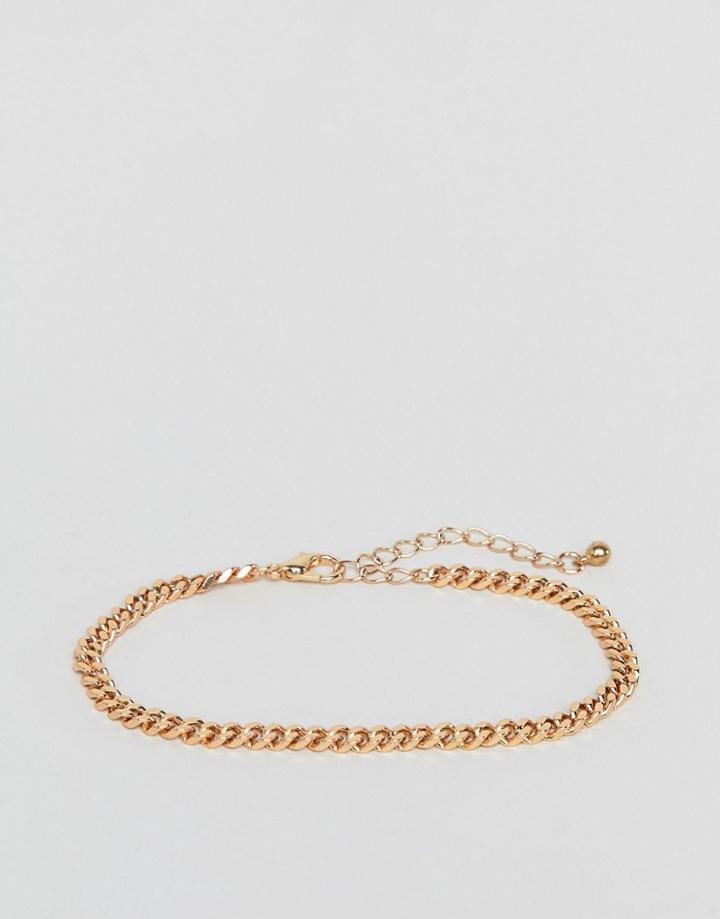 Designb Chain Bracelet In Gold - Gold