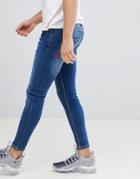 11 Degrees Super Skinny Jeans In Blue - Blue