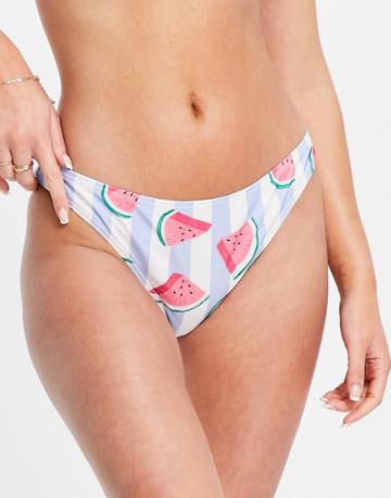 Chelsea Peers Watermelon Bikini Bottoms-multi