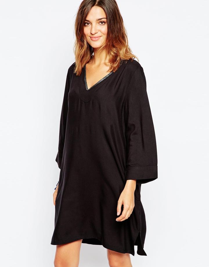 Vince Camuto Beach Tunic - Ebony 002