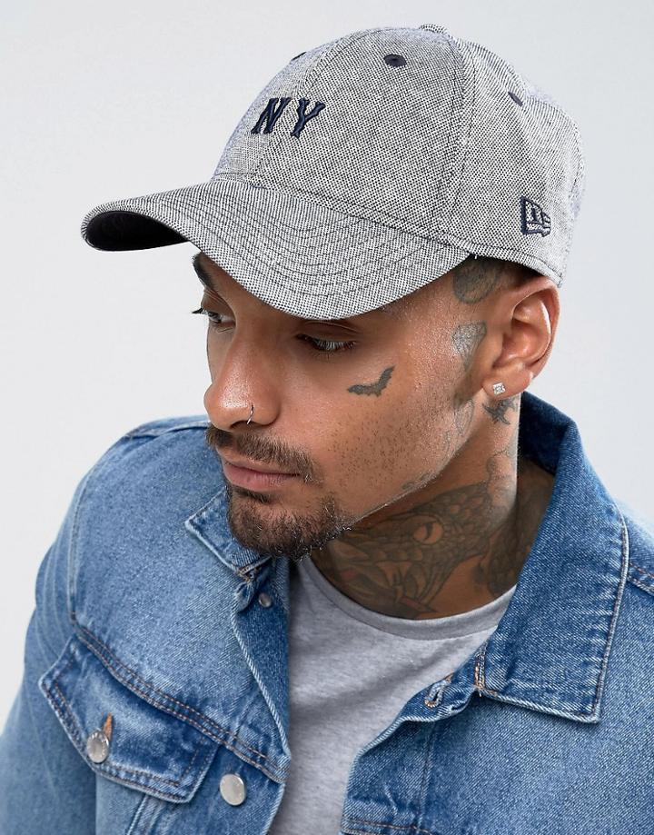 New Era 9forty Adjustable Cap Ny Highlander - Gray