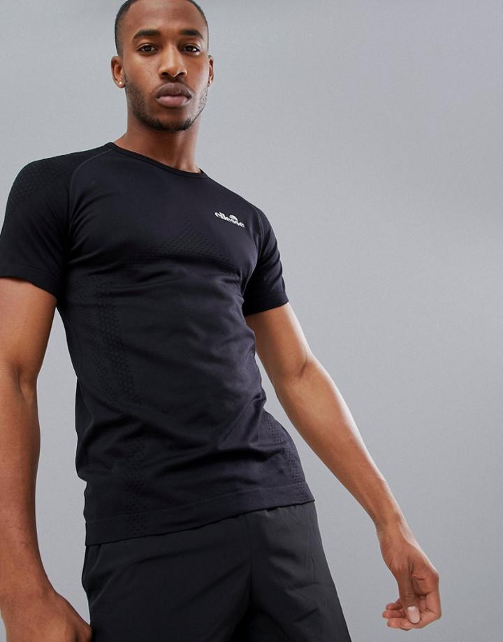 Ellesse Sports Ster Compression T-shirt In Black - Black