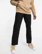 Asos Design Regular Fit Jeans In Black