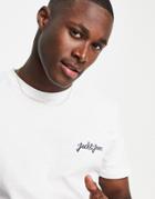 Jack & Jones Originals Small Chest Logo T-shirt In White