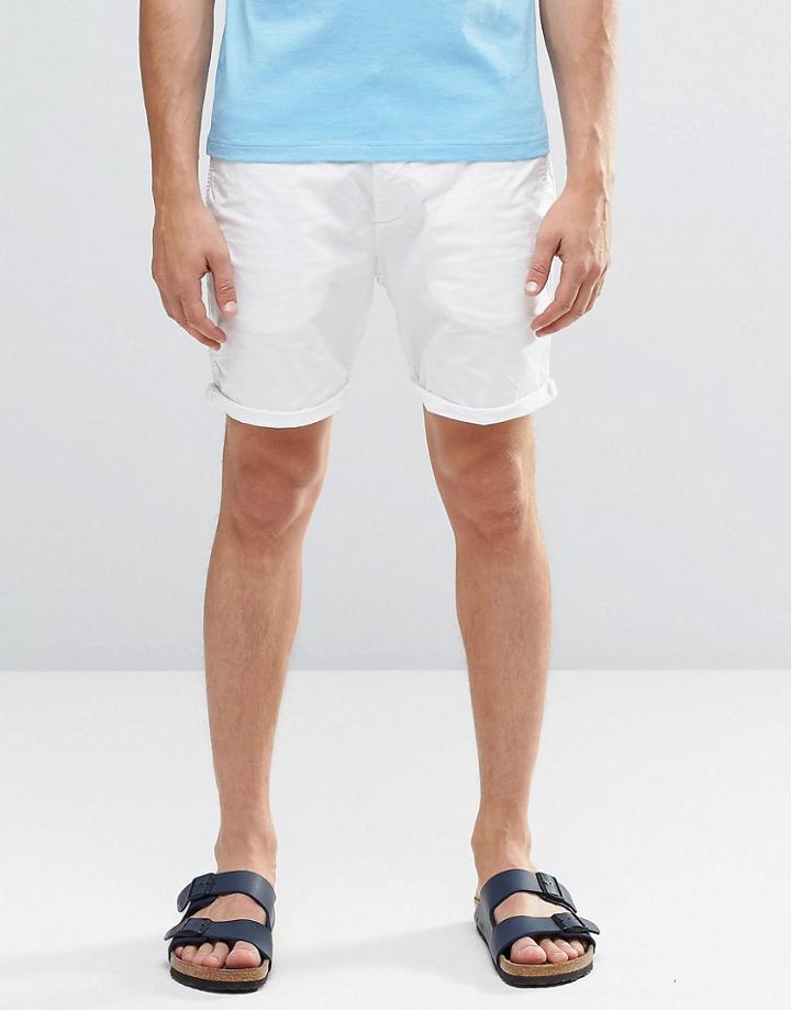 Scotch & Soda Shorts In White - White