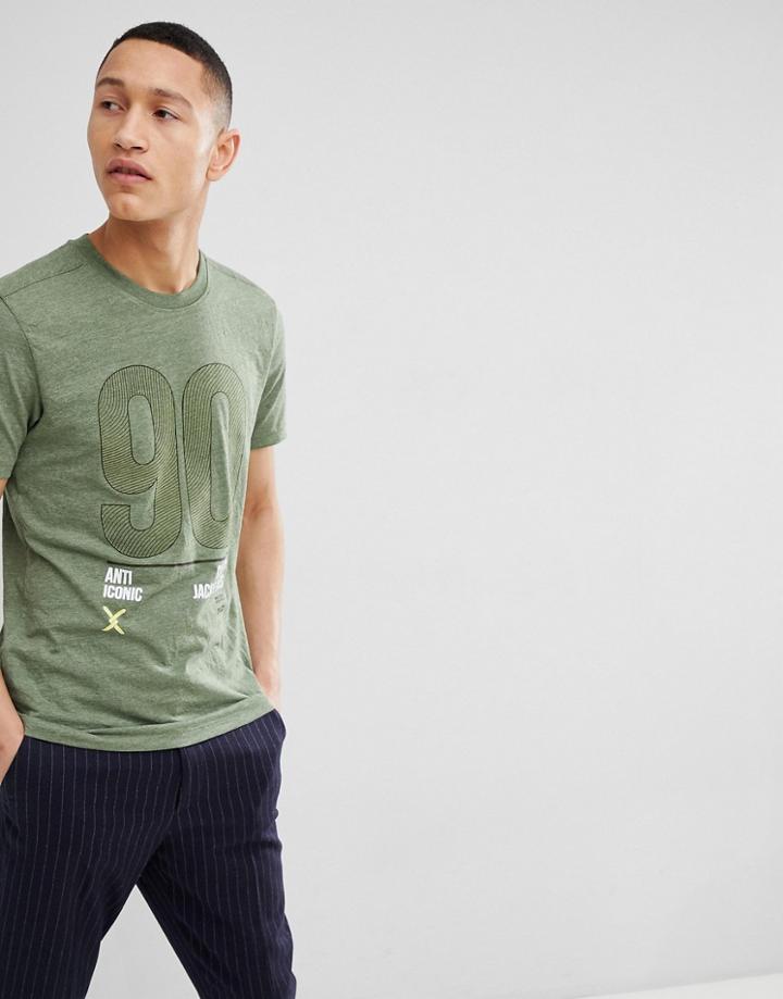 Jack & Jones Crew Neck T-shirt - Green