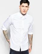 Produkt Shirt In Slim Fit - White