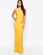 Vlabel Covent Maxi Dress - Yellow