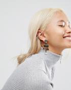 Asos Clean Shapes Earrings - Gold