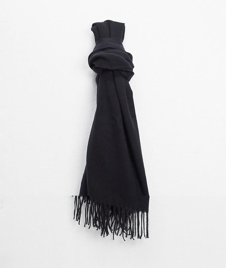Bershka Scarf In Black-grey