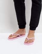 Hype Flip Flops In Pink - Pink