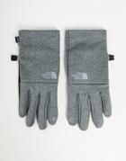 The North Face E-tip Recycled Gloves In Gray-grey