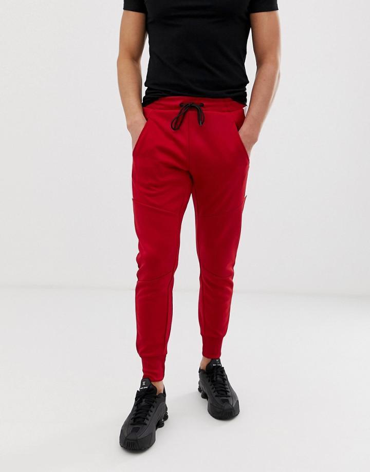 Pull & Bear Sweatpants In Red - Red